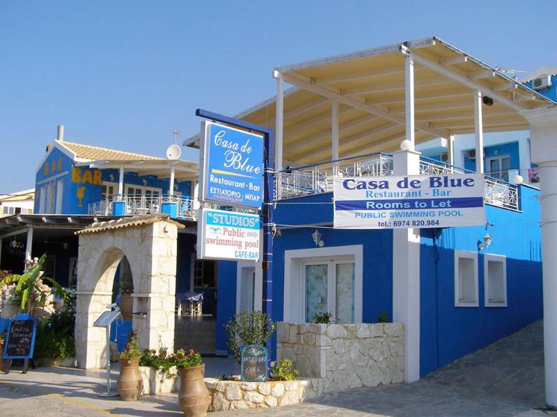 Casa De Blue Studios&Apartments Lourdata  Exterior foto